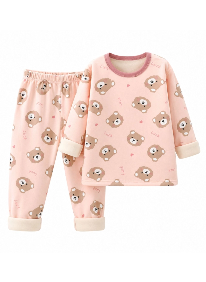 PIJAMA CHIPORRO INVIERNO NIÑO NIÑA POLAR TERMICO - 5