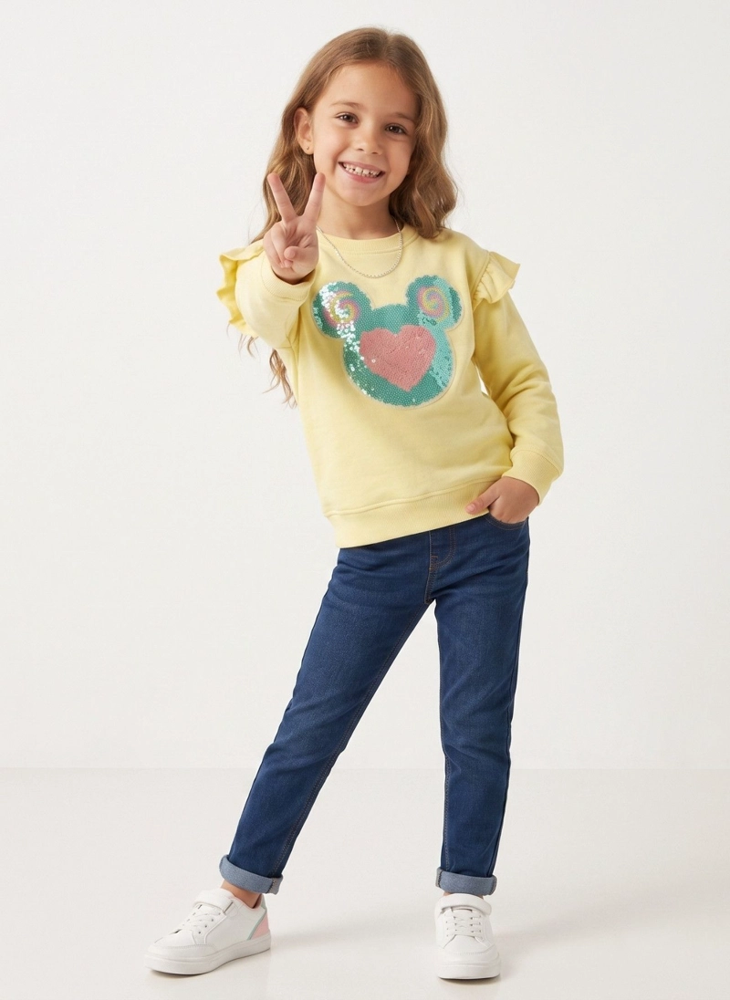 POLERON NINA CON LENTEJUELAS MAGICAS REVERSIBLES - 1