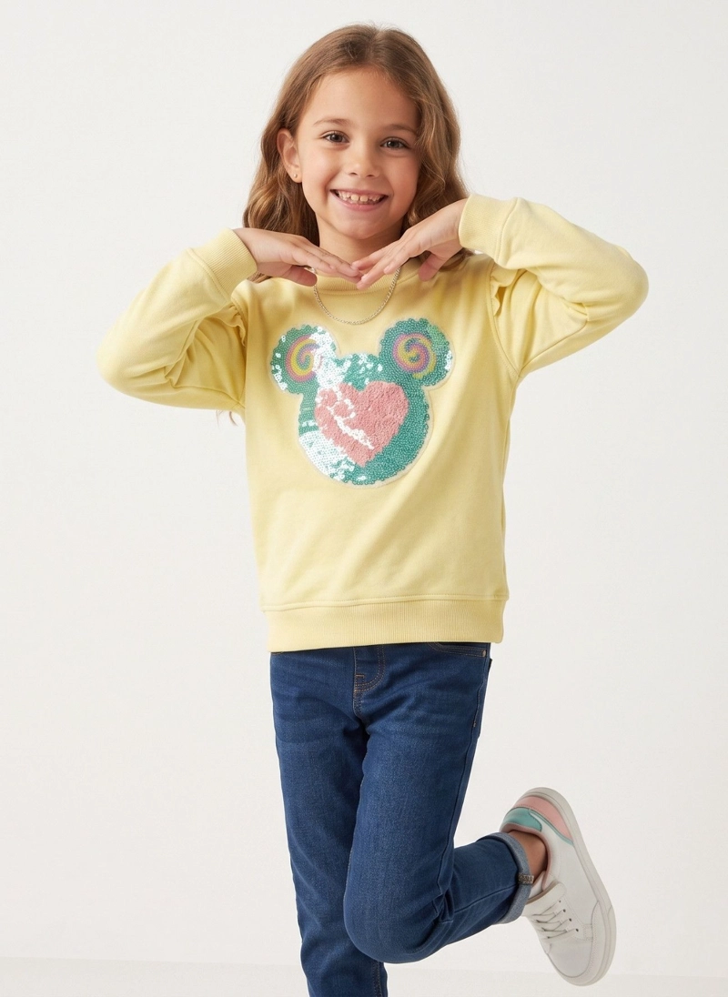 POLERON NINA CON LENTEJUELAS MAGICAS REVERSIBLES - 2