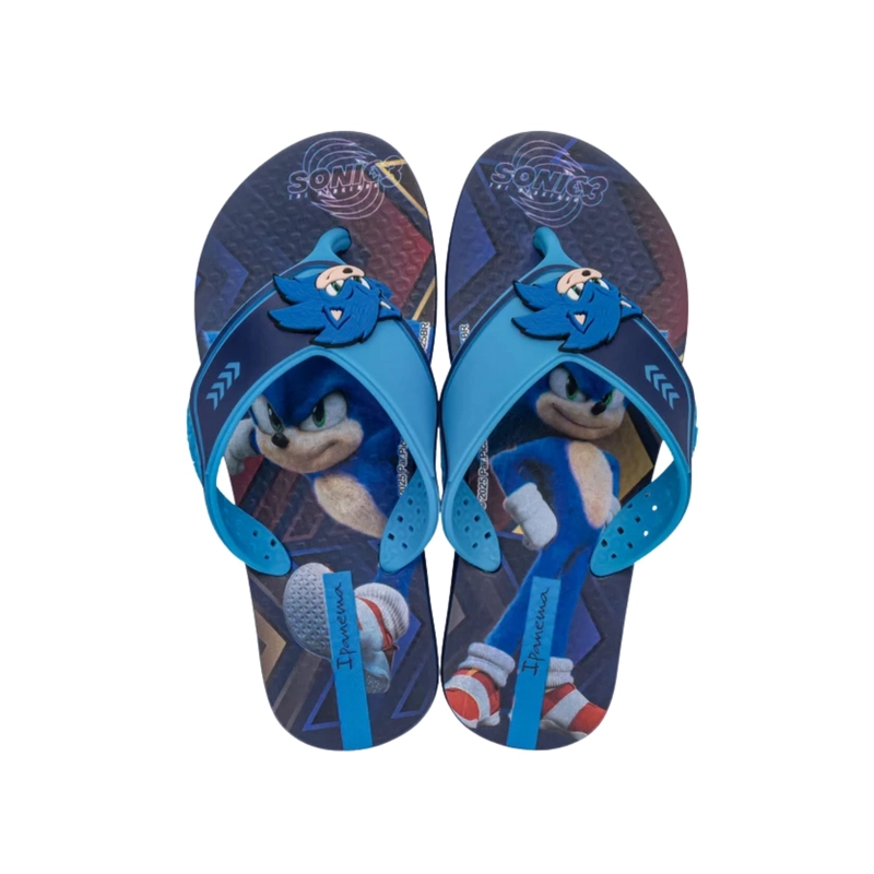 SANDALIA INFANTIL AZUL SONIC SPEEDRUN IPANEMA - 2