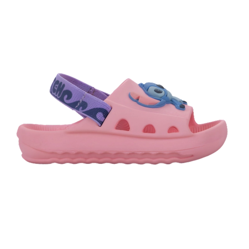 SANDALIA INFANTIL DE BEBE STITCH DISNEY ROSA - 4