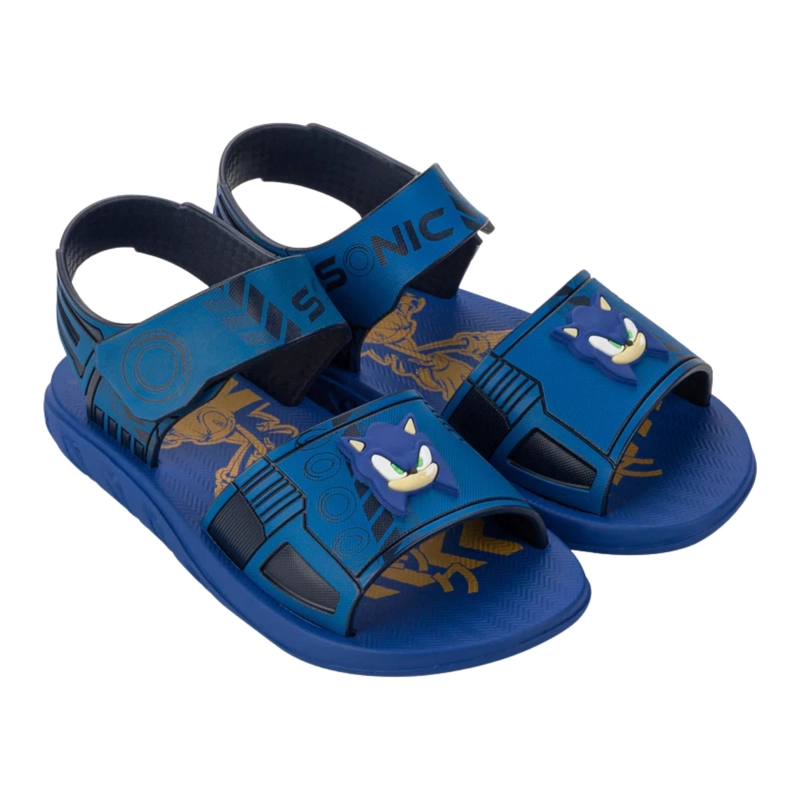 SANDALIA INFANTIL AZUL SONIC TEAM IPANEMA - 3