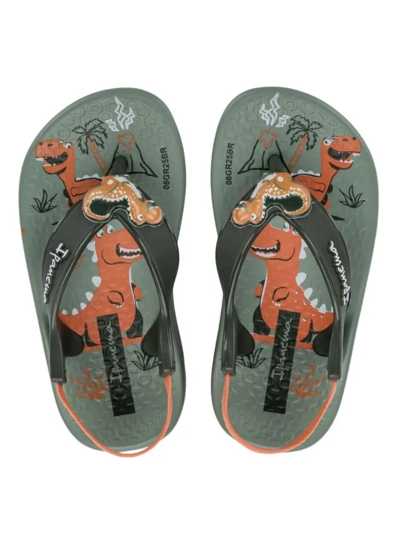 SANDALIA IPANEMA ANATOMICA PARA BEBE DINOSAURIO - 2