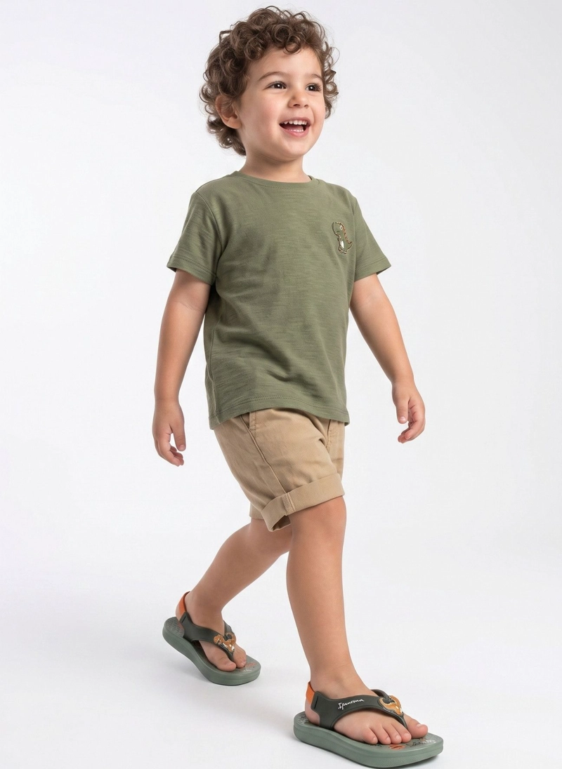 SANDALIA IPANEMA ANATOMICA PARA BEBE DINOSAURIO - 4