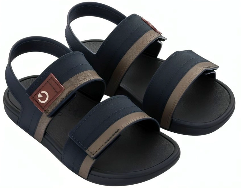 SANDALIAS CHALAS INFANTIL DAKAR BROWN BLUE CARTAGO - 1