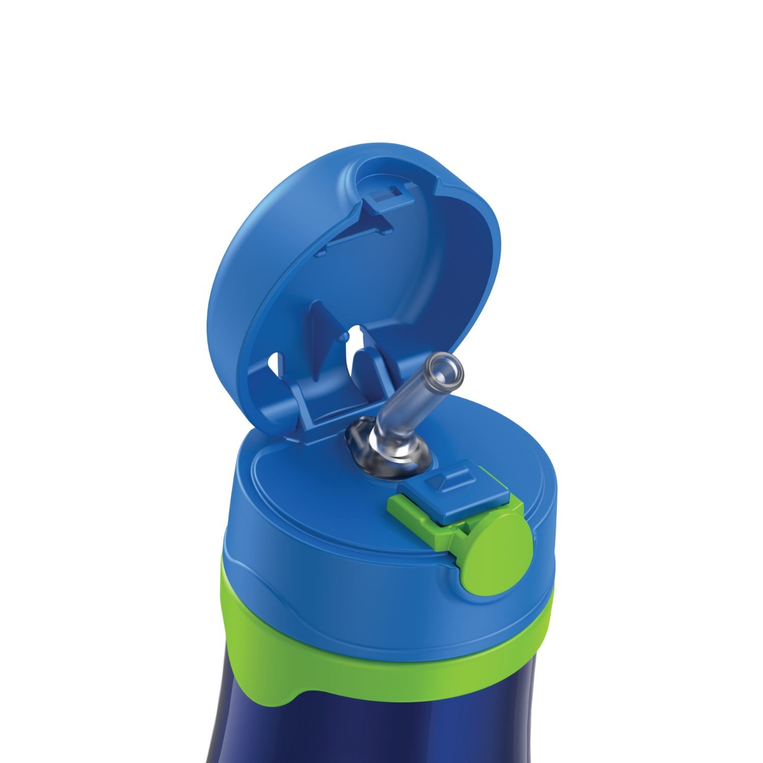 BOTELLA CON BOMBILLA THERMOS SIPPY KIDS 290ML AZUL - 2