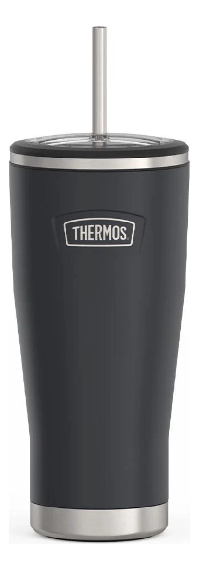 TERMO MUG ICON ACERO CON BOMBILLA 710ML GRAFITO - 5