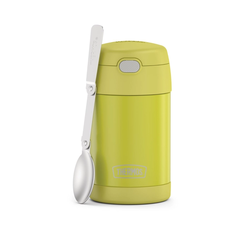 TERMO COMIDA 470ML FUN ACERO INOX VERDE LIMON - 1