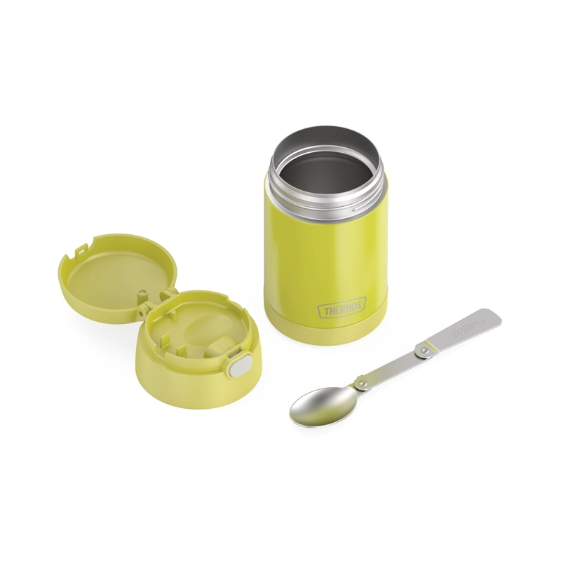TERMO COMIDA 470ML FUN ACERO INOX VERDE LIMON - 5
