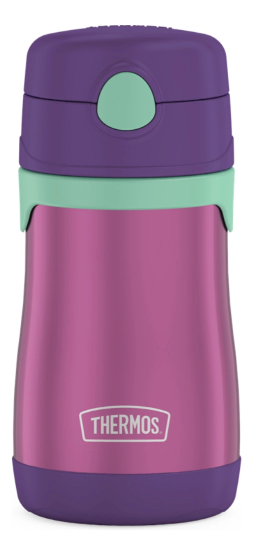 BOTELLA CON BOMBILLA THERMOS SIPPY KIDS 290ML MORADO - 1