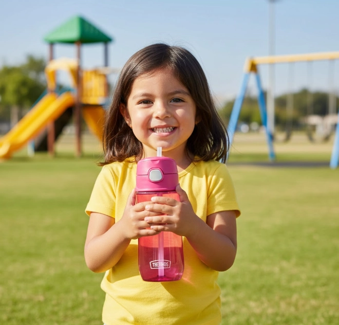 BOTELLA DE HIDRATACION TRITAN THERMOS FUN ROSADA  470ML - 2