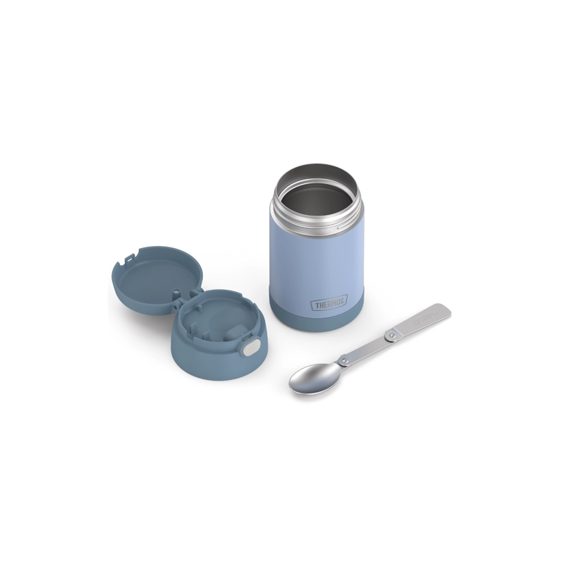 TERMO COMIDA 470ML FUN ACERO INOXIDABLE AZUL - 1
