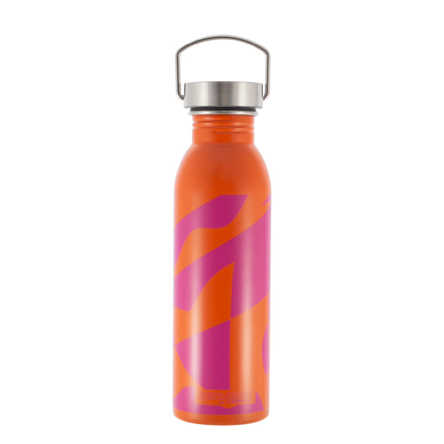 BOTELLA HIDRATACION ACERO INOXIDABLE NARANJA 700ML - 1