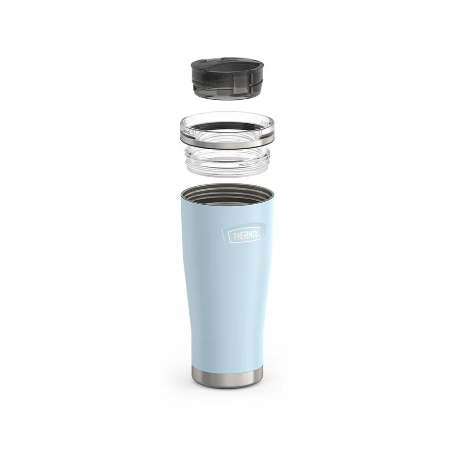 SET VASOS THERMOS ICON ACERO INOXIDABLE 710 ML - 3