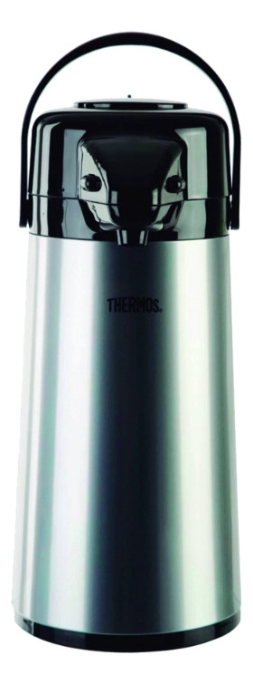 THERMO SIFON DE VIDRIO 1.9LT COLOR ACERO C/CAJA - 5