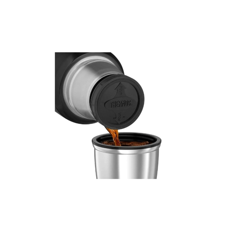 TERMO LIQUIDO  KING ACERO INOX 470 ML NEGRO - THERMOS - 2