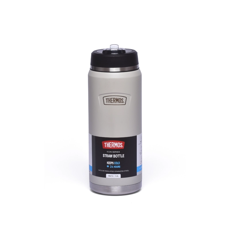BOTELLA DE AGUA ACERO INOXIDABLE ICON 1,2 LT SANDSTONE - 6
