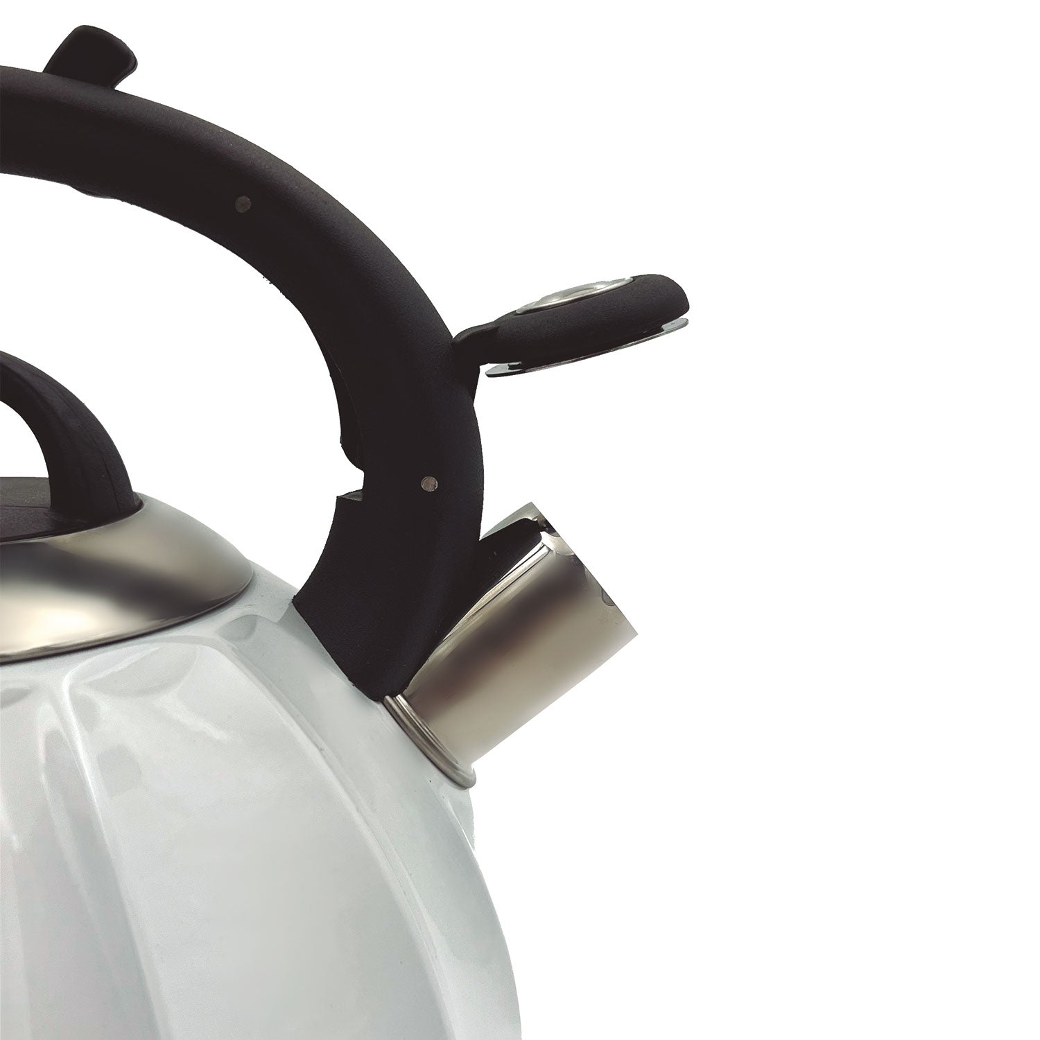 TETERA DE ACERO INOXIDABLE BARI BLANCA 3LT - 3