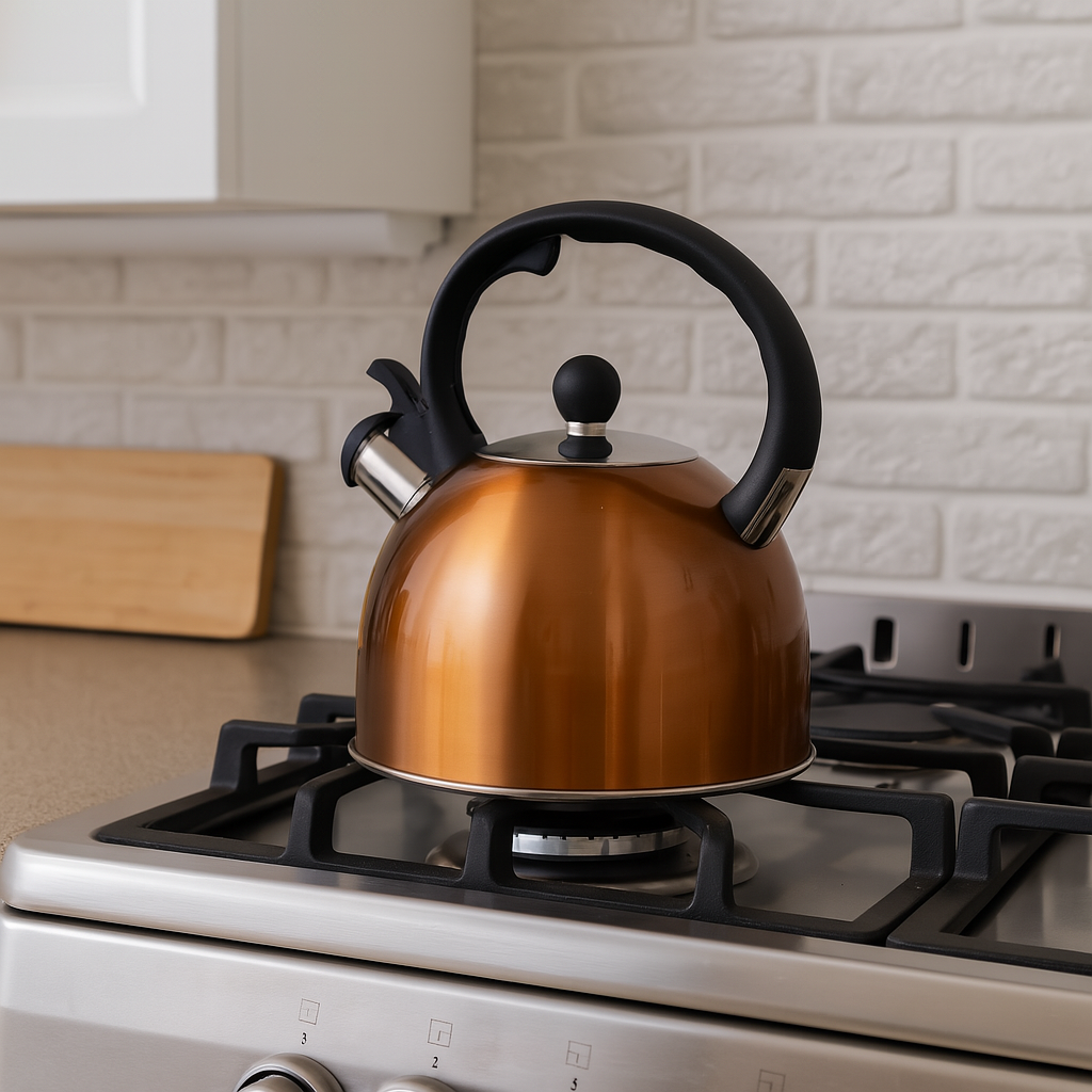 TETERA DE ACERO INOXIDABLE CAPRI COBRE 2,5LT - 2