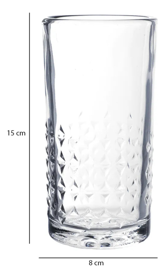 SET 4 VASOS ORACLE ALTOS 466 ML - 2
