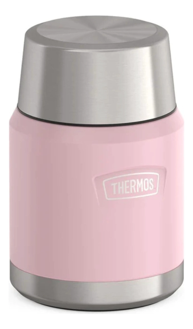 TERMO COMIDA ACERO INOXIDABLE ICON 470ML PINK - 2