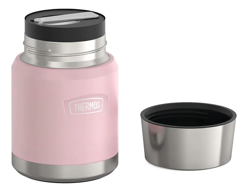TERMO COMIDA ACERO INOXIDABLE ICON 470ML PINK - 4