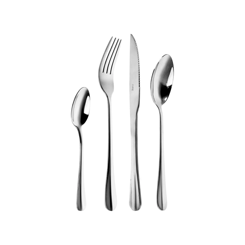SET DE CUBIERTOS 24 PIEZAS ACERO INOXIDABLE CAPRI - 1