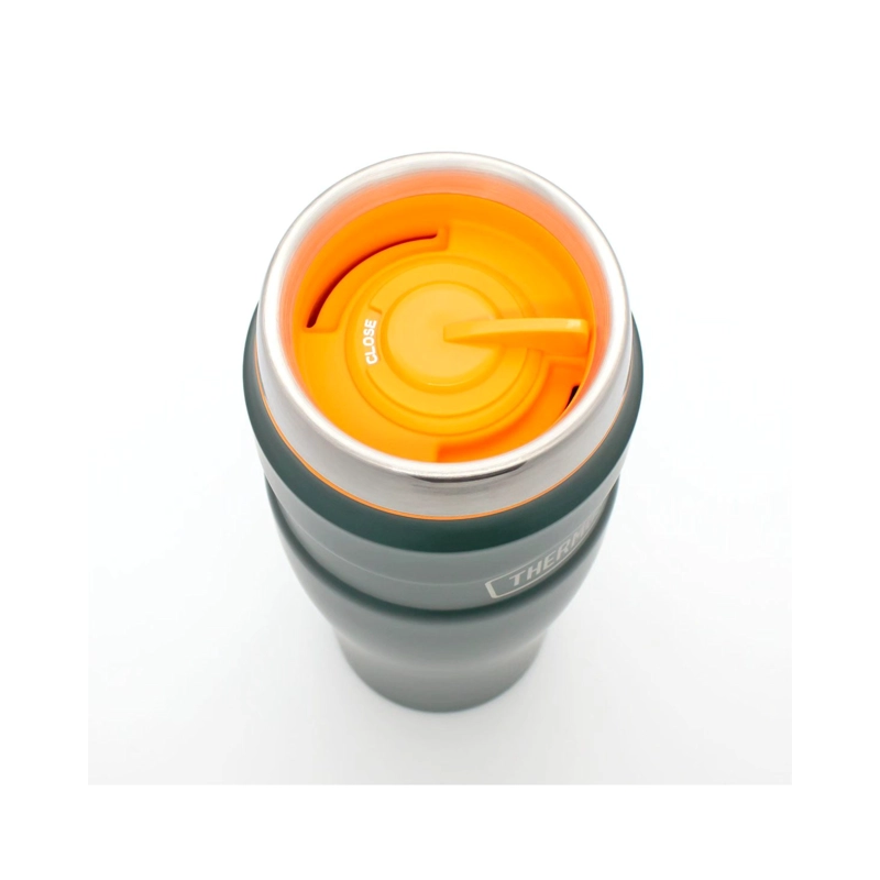 TERMO MUG ACERO INOX KING 470ML MATT GREEN - 3
