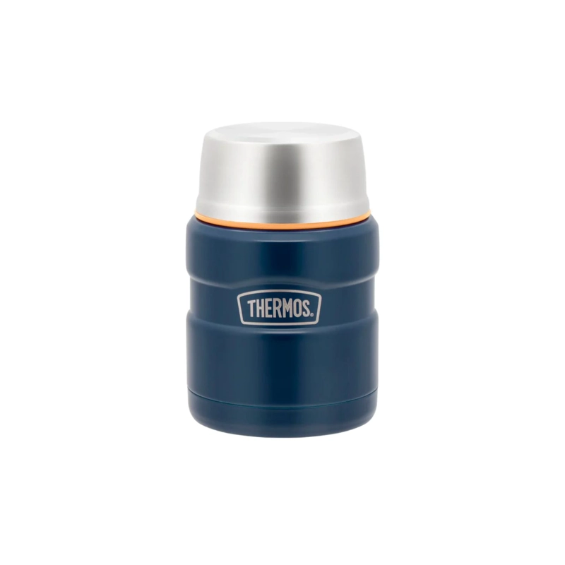 TERMO COMIDA ACERO INOX KING 470ML MATT NAVY - 1