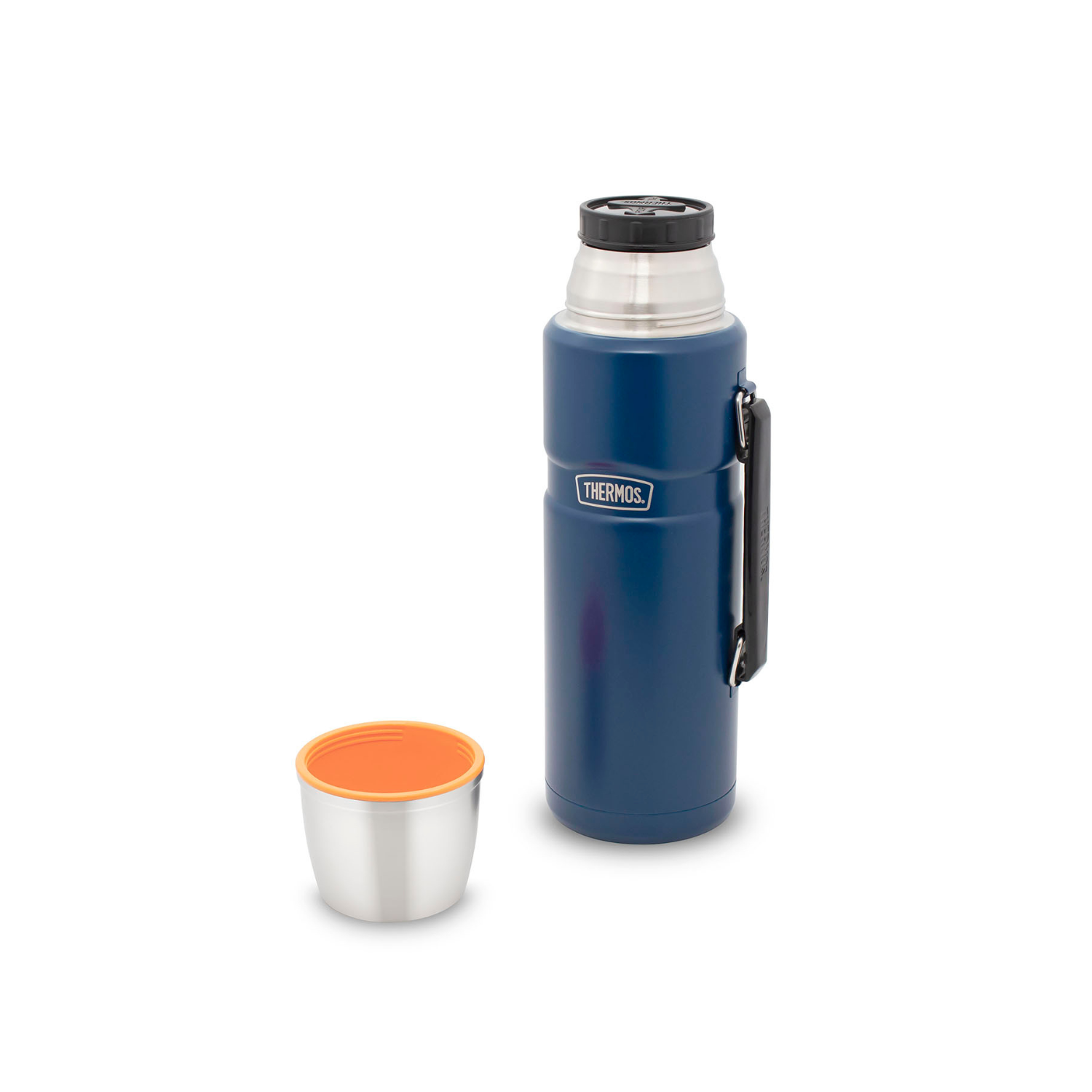 TERMO LIQUIDO ACERO INOX KING 1,2L MATT NAVY - 2