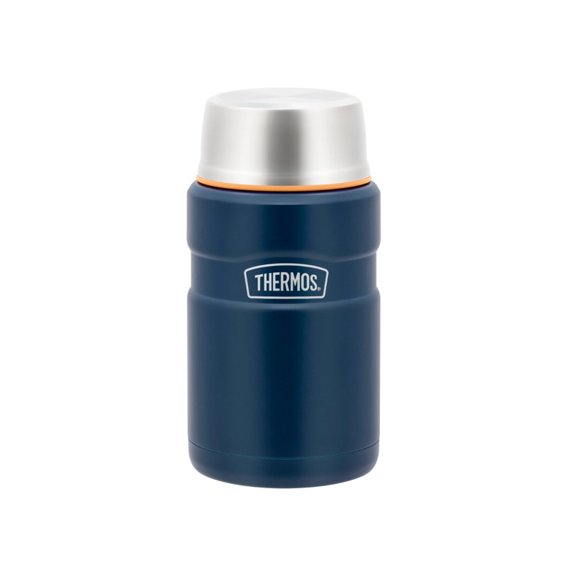 TERMO COMIDA ACERO INOX KING 710ML MATT NAVY - 1