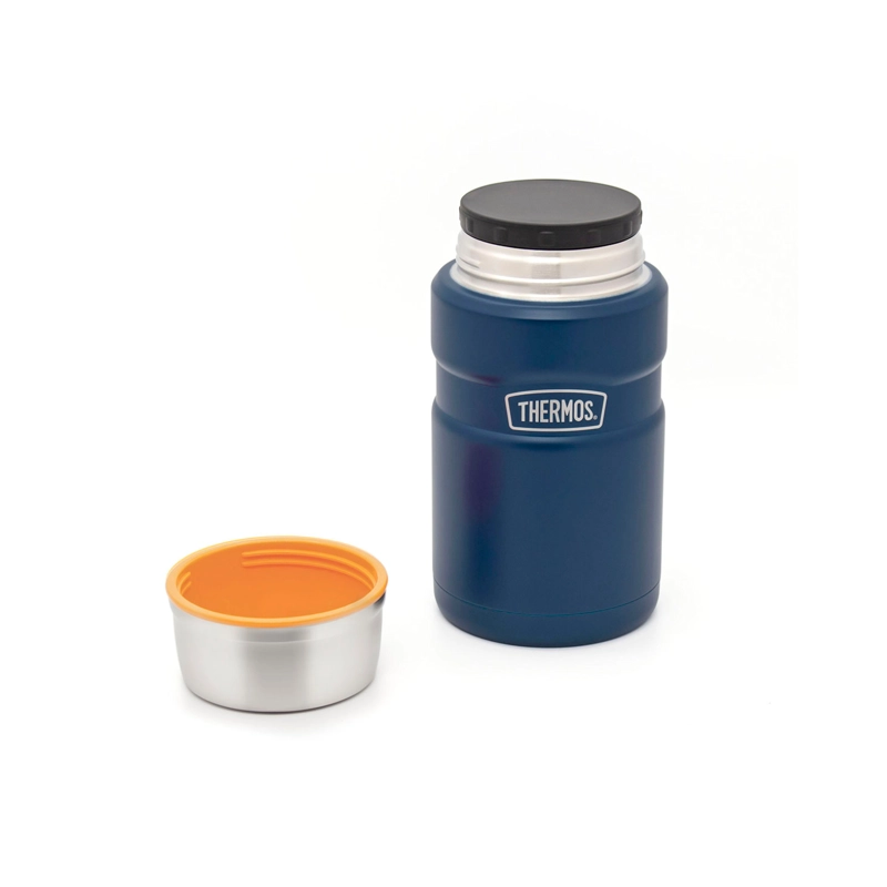 TERMO COMIDA ACERO INOX KING 710ML MATT NAVY - 5