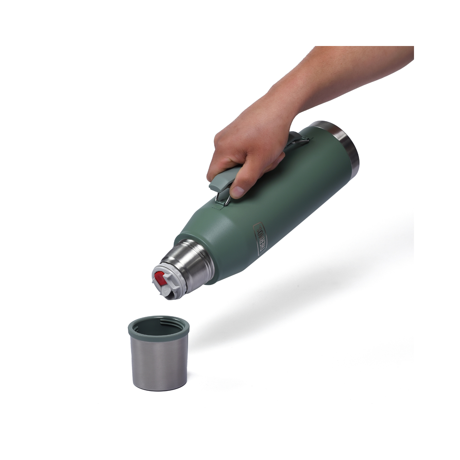 TERMO LIQUIDO ACERO INOX OUTDO 1.3 L VERDE - 5