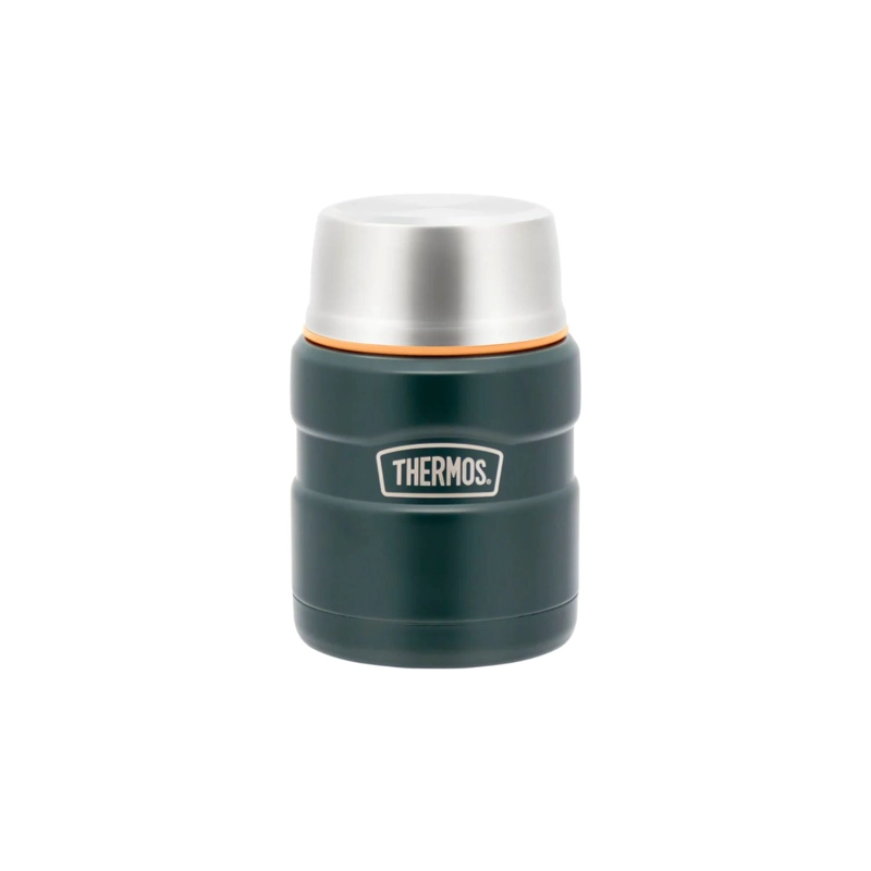 TERMO COMIDA ACERO INOX KING 470ML MATT GREEN - 1