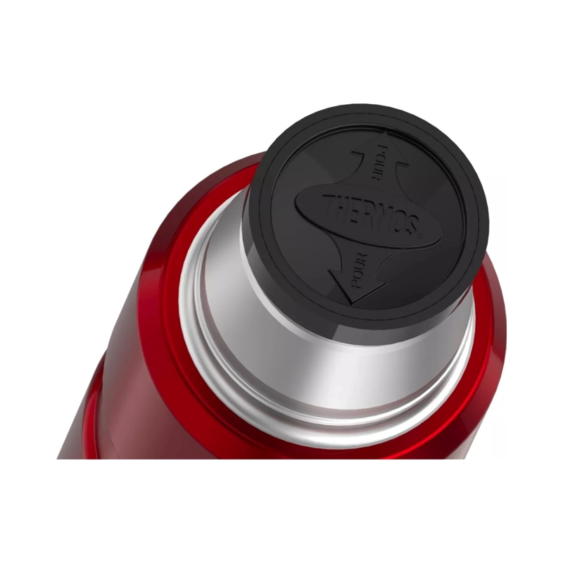 TERMO LIQUIDO ACERO INOX 470ML KING ROJO - 3
