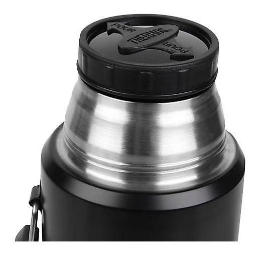 TERMO LIQUIDO KING ACERO INOX 2 LITROS NEGRO - THERMOS - 7