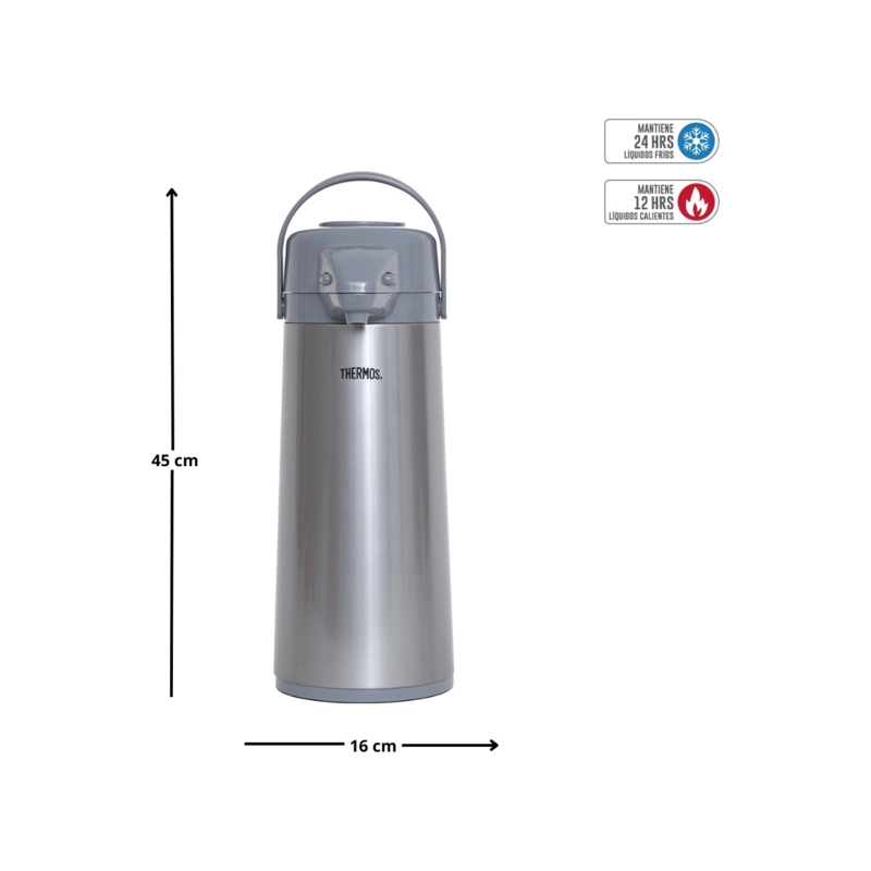 TERMO SIFON 2,5 LITROS VIDRIO - THERMOS - 2