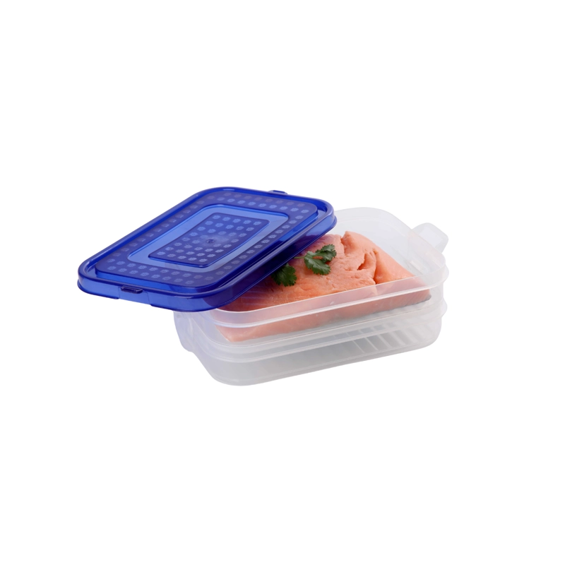 SET 2 CONTENEDORES RECTANGULAR 960 ML - 2