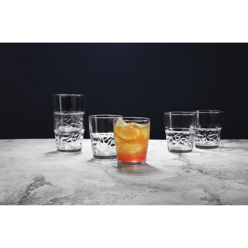 SET 6 VASOS RUGO 358 ML - 1