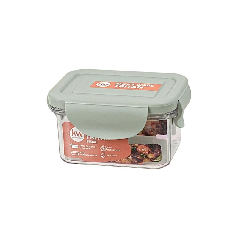 CONTENEDOR TRITAN RECT 185 ML - 2