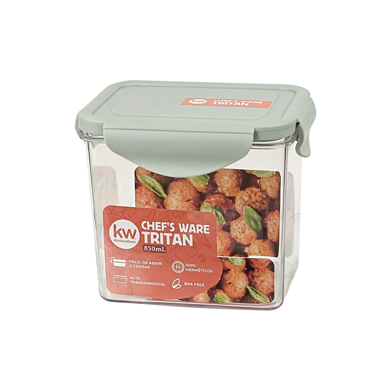 CONTENEDOR TRITAN RECT 850 ML - 2