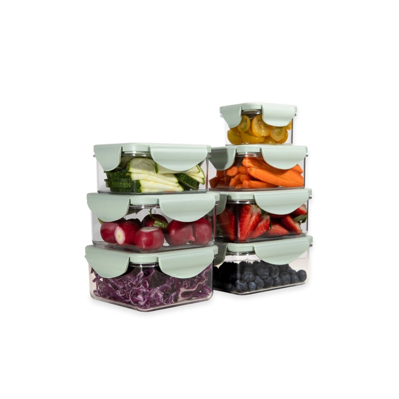 SET 4 CONTENEDORES HERME TICOS TRITAN BPA FREE - 4