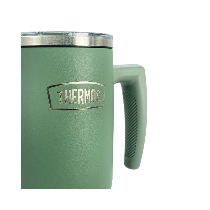 VASO TE RMICO ACERO INOXIDABLE 850ML VERDE CON BOMBILLA - 3