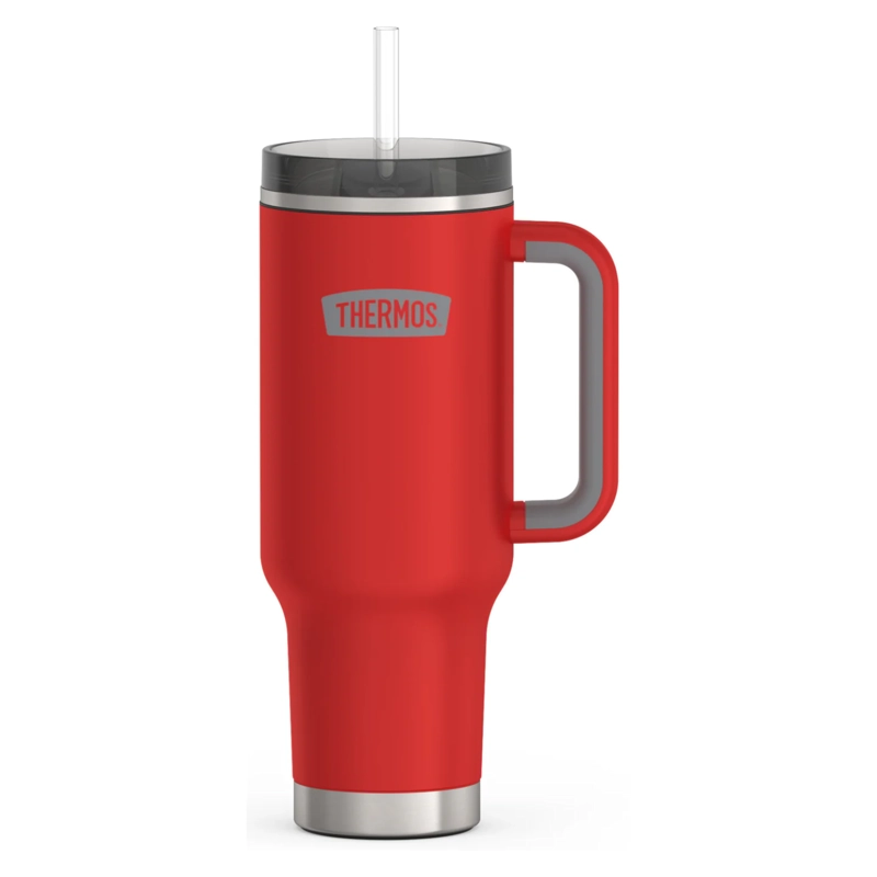 VASO TERMICO THERMOS MUG ACERO INOX ICON 1.2 LT CRIMSON - 1
