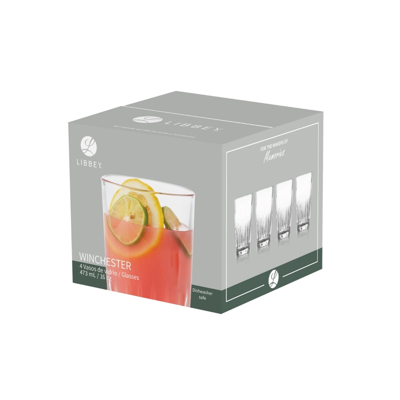 SET 4 VASOS WINCHESTER 473 ML - 2