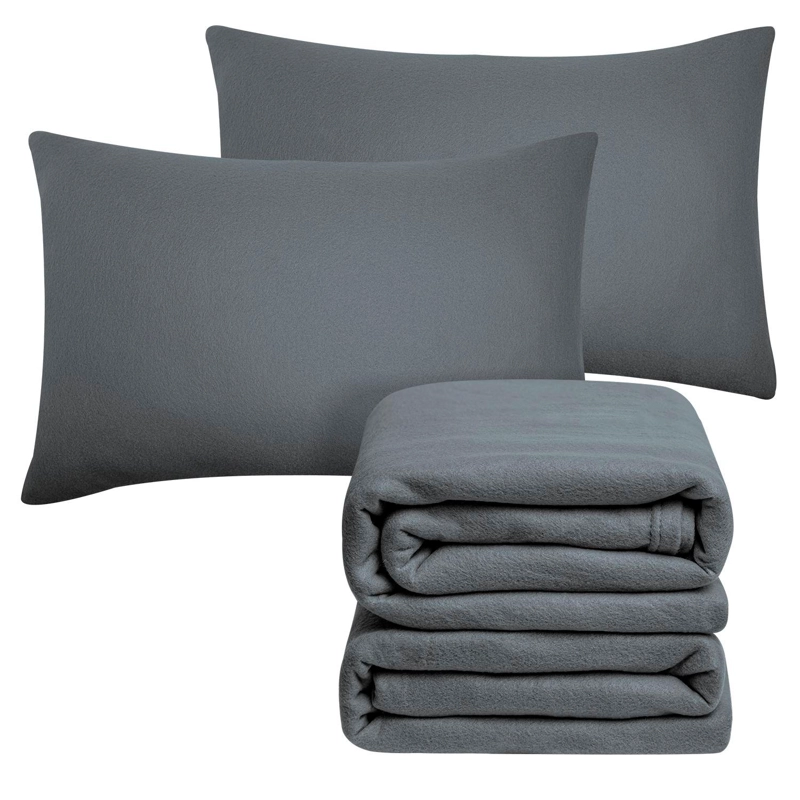 SABANA ANDES POLAR LISA GRIS 1.5 PLAZA - 2