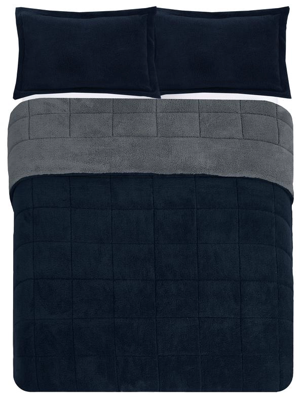 PLUMON ANDES SHERPA BICOLOR GRIS 2 PL - 3