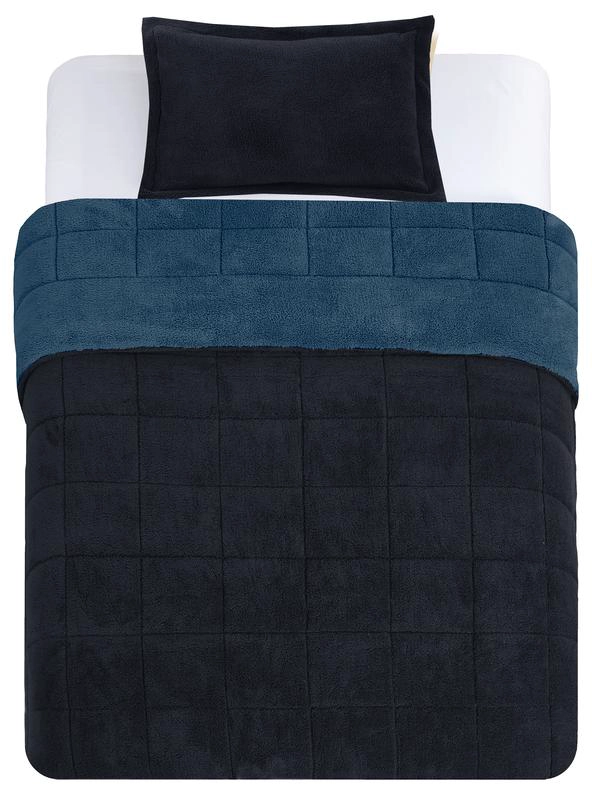 PLUMON ANDES SHERPA BICOLOR AZUL 1.5 PL - 3