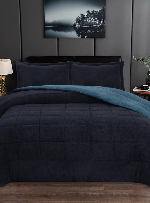 PLUMON ANDES SHERPA BICOLOR AZUL KING - 1