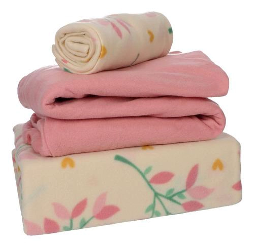 SABANA ANDES POLAR ESTAMPADA FLORES 1.5 PLAZA - 2
